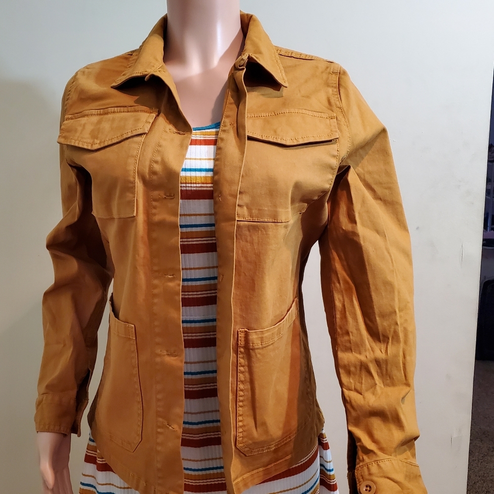 Brown Anthropologie Sanctuary Jacket